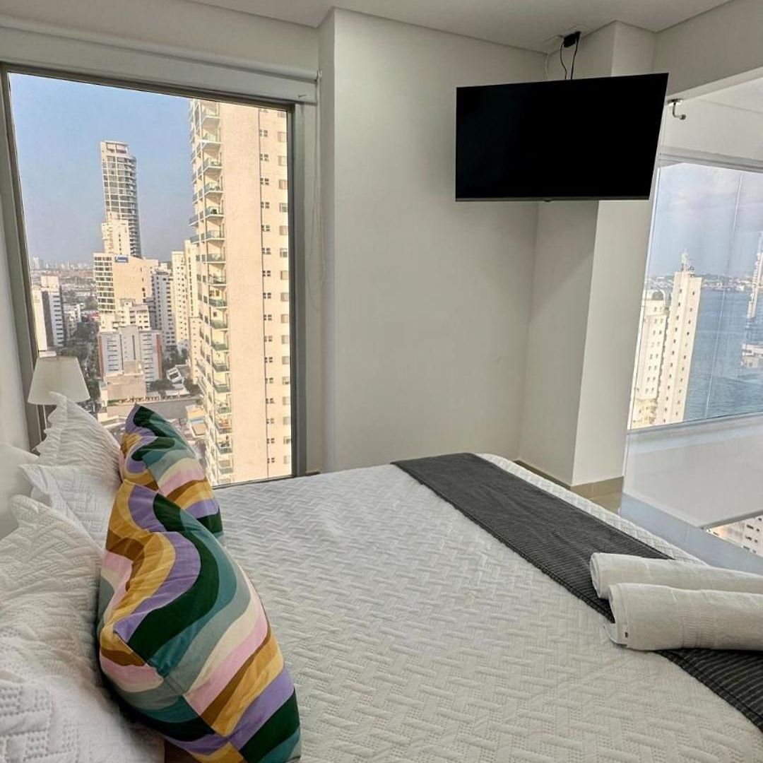 Amazing Balcony - Bay Views- Bocagrande Cartagena