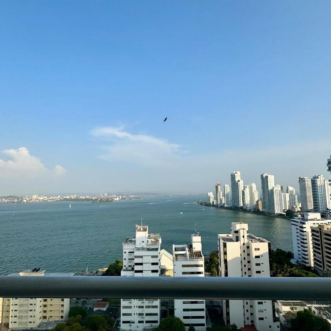 Amazing Balcony - Bay Views- Bocagrande * Cartagena