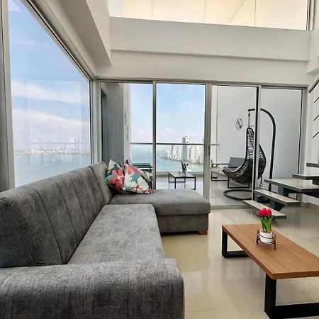 Amazing Balcony - Bay Views- Bocagrande Cartagena