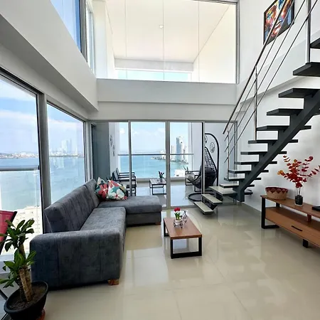 Amazing Balcony - Bay Views- Bocagrande * Cartagena