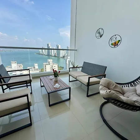 Amazing Balcony - Bay Views- Bocagrande Apartamento