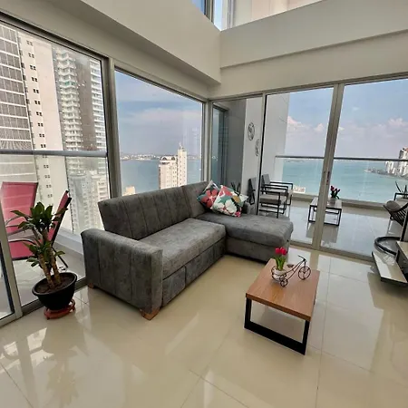 Amazing Balcony - Bay Views- Bocagrande Cartagena