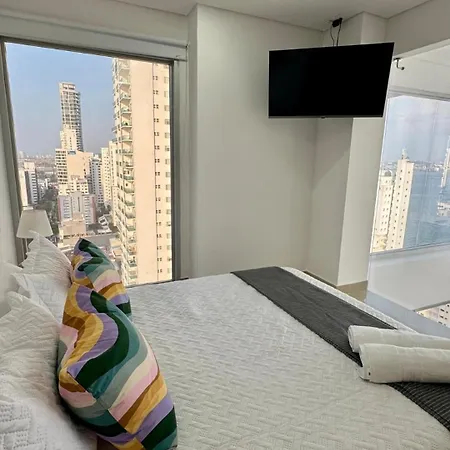 Amazing Balcony - Bay Views- Bocagrande Cartagena